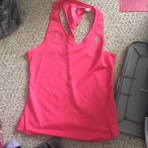 Adidas sports shirt with tie in back